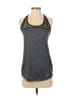 Nike 100% Polyester Gray Active Tank Size S - photo 1