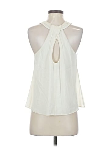 Alice + Olivia Sleeveless Silk Top (view 2)