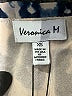 Veronica M. 100% Polyester Blue Short Sleeve Blouse Size XS - photo 4