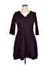 Taylor Tweed Burgundy Casual Dress Size 14 - photo 1