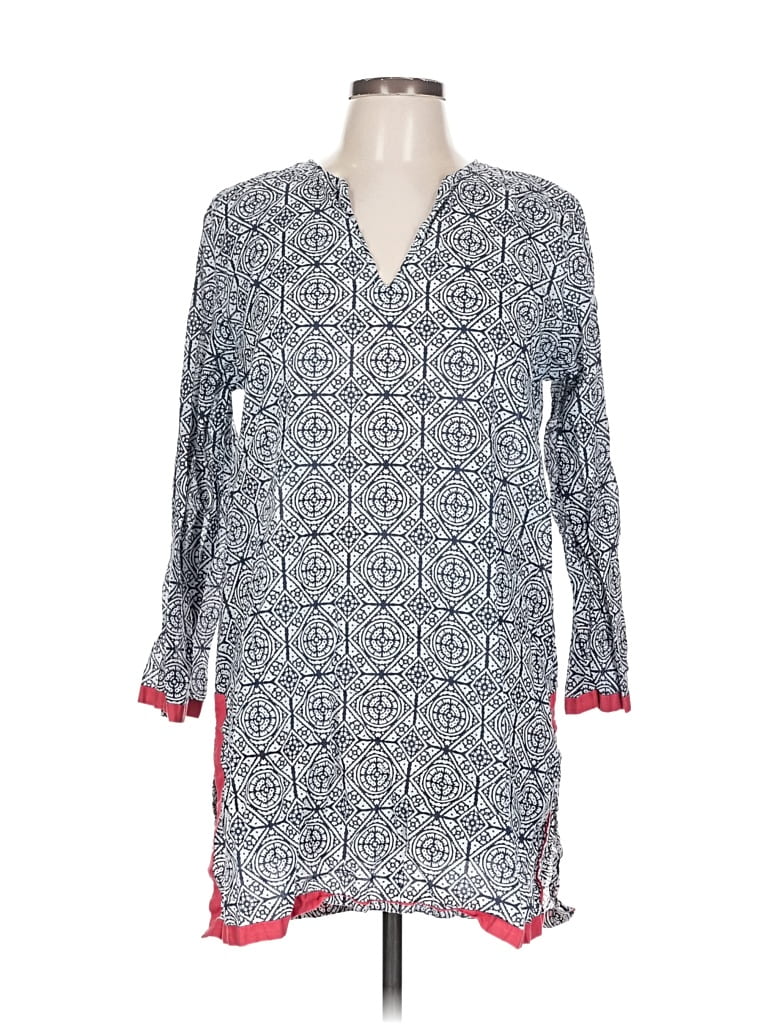 Pre-owned Roberta Roller Rabbit Kimono In Blue