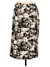 Briggs 100% Polyester Floral Gold Casual Skirt Size M - photo 1