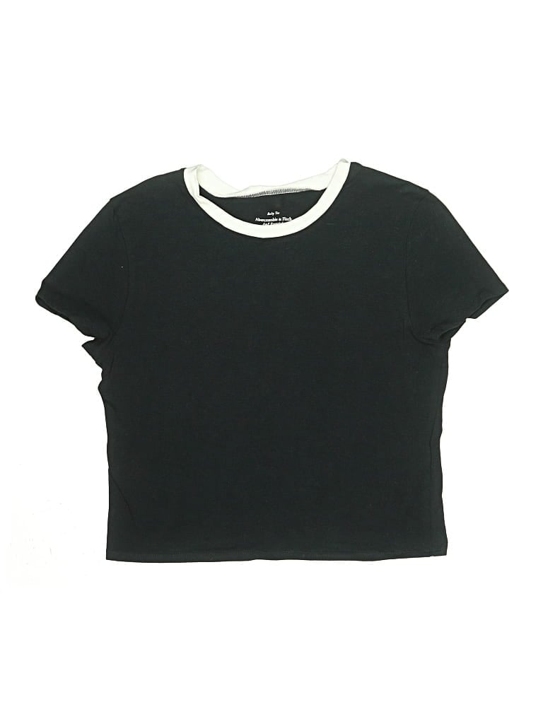Pre-owned Abercrombie & Fitch Kids' Short Sleeve T-shirt In Black