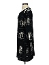 Leota Graphic Black Casual Dress Size S - photo 5