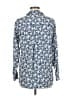Grayson 100% Lyocell Print Blue Long Sleeve Button-Down Shirt Size XS (1) - photo 2