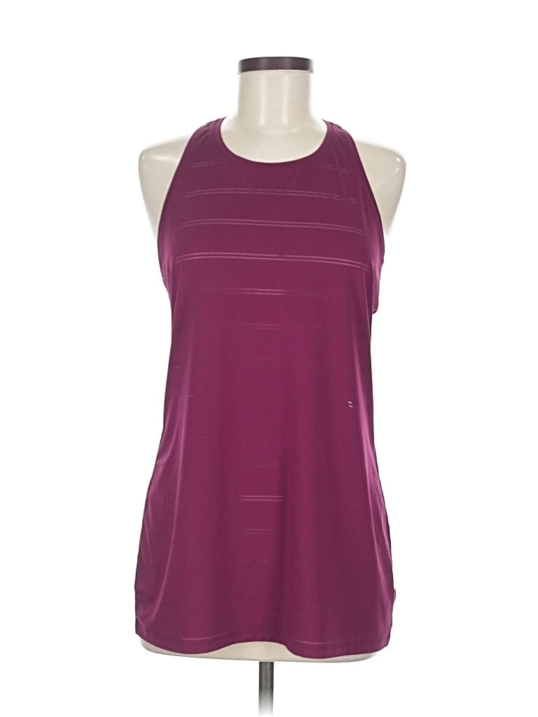 Pre-owned Athleta Active Tank Top In Burgundy