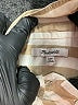 Madewell Stripes Tan Ivory Short Sleeve Button-Down Shirt Size XXS - photo 7