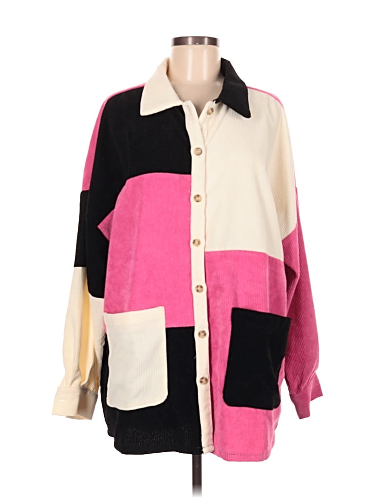 Pre-owned Fantastic Fawn Long Sleeve T-shirt In Pink