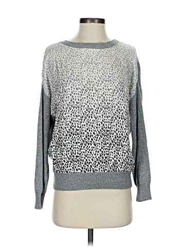 Band of Outsiders Long Sleeve Silk Top (view 1)