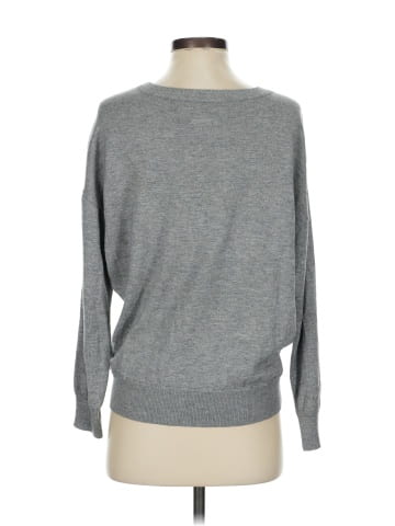 Band of Outsiders Long Sleeve Silk Top (view 2)