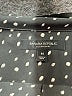 Banana Republic 100% Polyester Polka Dots Black Long Sleeve Blouse Size M - photo 7