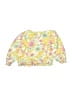 Peek... 100% Cotton Floral Yellow Pullover Sweater 9-12 MO / 12 MO - photo 2