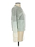 Free People Color Block Green Pullover Sweater Size XS - photo 4