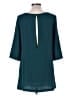 Leith 100% Polyester Solid Teal Casual Dress Size M - photo 2