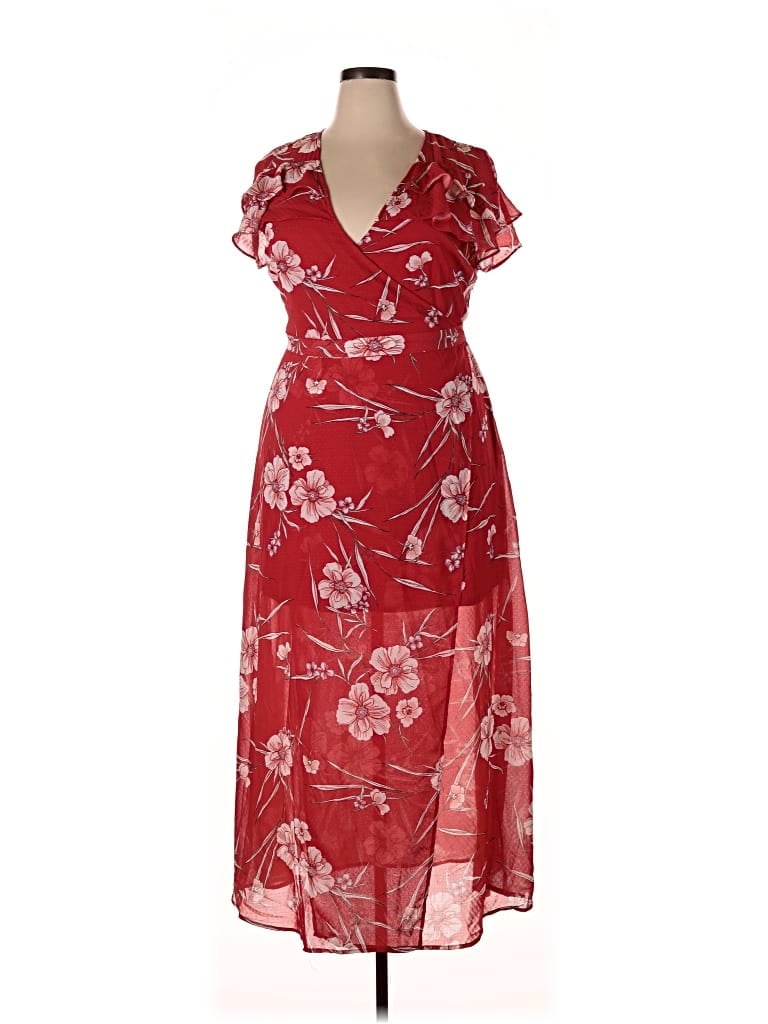 Pre-owned Maurices Cocktail Dress In Red