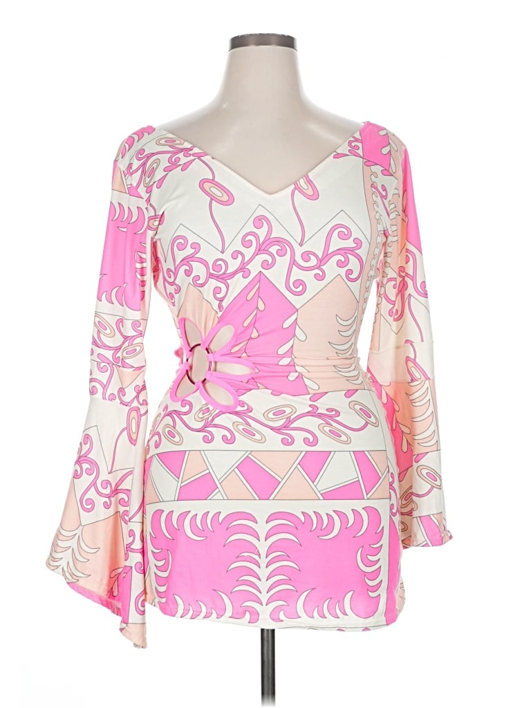 Pre-owned Leg Avenue Cocktail Dress In Pink