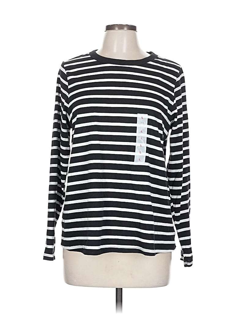 Old Navy Long Sleeve T-shirt In Black