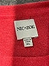 Nic + Zoe Red Pullover Sweater Size XL - photo 7