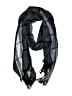 Unbranded Plaid Black Blue Scarf One size - photo 1