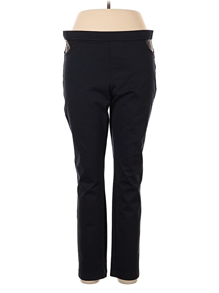 Pre-owned Dkny Jeans Active Pants In Black
