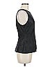 Waverly Grey Black Sleeveless Top Size M - photo 4