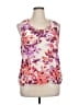 Halogen Purple Sleeveless Blouse Size XL - photo 1