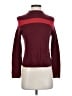 Jigsaw Color Block Burgundy Turtleneck Sweater Size S - photo 1