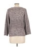 Lafayette 148 New York Tweed Gray Pullover Sweater Size L - photo 2