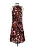 CAbi 100% Polyester Print Black Casual Dress Size XS - photo 2