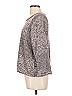 Lafayette 148 New York Tweed Gray Pullover Sweater Size L - photo 5