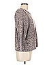 Lafayette 148 New York Tweed Gray Pullover Sweater Size L - photo 4