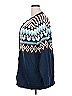 Unbranded 100% Acrylic Argyle Blue Cardigan Size 4X - photo 5