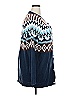 Unbranded 100% Acrylic Argyle Blue Cardigan Size 4X - photo 4
