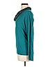 August Silk Teal Long Sleeve Top Size M - photo 5
