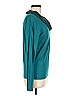 August Silk Teal Long Sleeve Top Size M - photo 4