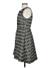 Leifsdottir Chevron-herringbone Black Cocktail Dress Size 4 - photo 5