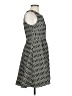 Leifsdottir Chevron-herringbone Black Cocktail Dress Size 4 - photo 4