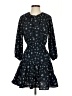 Entro 100% Polyester Stars Black Casual Dress Size S - photo 1