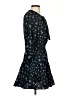 Entro 100% Polyester Stars Black Casual Dress Size S - photo 4