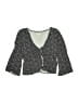 Kids 100% Viscose Polka Dots Black 3/4 Sleeve Blouse Size XS (kids) - photo 1