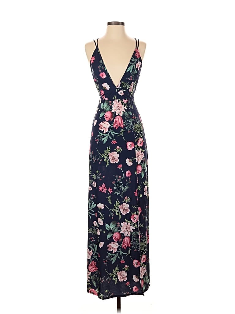 Pre-owned Boohoo Cocktail Dress In Blue