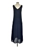 J.Crew 100% Polyester Solid Blue Casual Dress Size XXS - photo 2