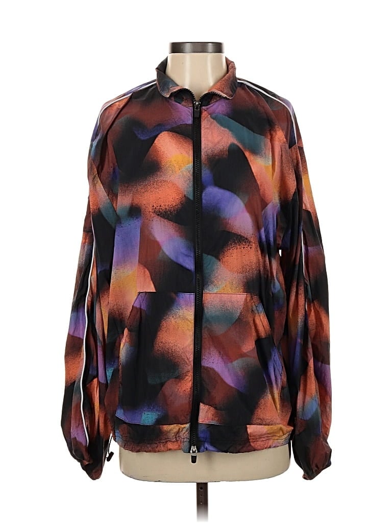 Pre-owned Fabletics Track Jacket In Purple