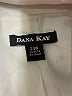 Dana Kay 100% Polyester Solid White Blazer Size 24 - photo 6
