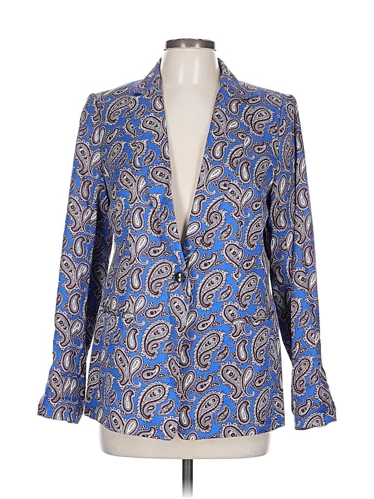 Pre-owned Banana Republic Blazer Jacket In Blue