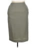 Patchington Solid Gray Casual Skirt Size 14 - photo 1
