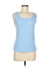 Unbranded 100% Polyester Blue Tank Top Size M - photo 1