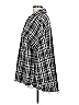 Unbranded 100% Polyester Plaid Gray Coat Size L - photo 5