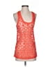 Zara Collection Orange Sleeveless Blouse Size S - photo 1