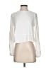 Shore 100% Rayon White Long Sleeve Blouse Size XS - photo 1